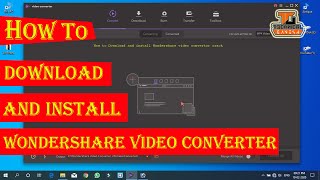 How to Download and install Wondershare Video Converter in your Window 7810  TechnicalGanesh [upl. by Napas]