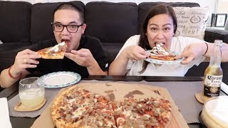 PIZZA amp CHEESECAKE  MUKBANG EATING SHOW [upl. by Notgnihsaw569]