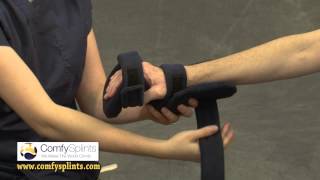 Comfy Splints Hand Orthoses Instructional Video [upl. by Lilithe]