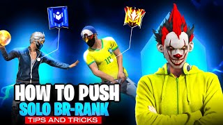 How To Push Rank In Solo Br ✅ Platinum To Grandmaster Tips And Tricks 🔥 Easy Rank Up [upl. by Ahcorb]