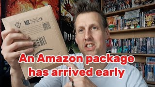 An amazon Italy package has arrived almost 2 weeks early [upl. by Idnib]