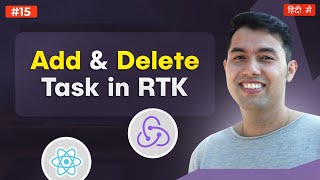 Redux Toolkit Tutorial  Add amp Delete Tasks with createSlice in React App [upl. by Tommy]