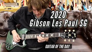 2020 Gibson Les Paul SG Inverness Green  Guitar of the Day [upl. by Tung]