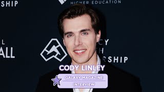 Cody Linley Interview at Legacy Ball  Galaxy Magazine [upl. by Fuller]