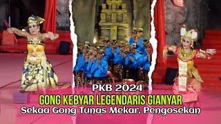 Gong Kebyar Legendaris Sekaa Gong Tunas Mekar Pengosekan PKB 2024 [upl. by Mount]