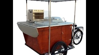 PESENTAZIONE STREET FOOD BIKE YACHT DI CARGO BIKE PER CIBI DA STRADA [upl. by Agretha]