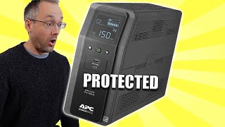 BackUPS Pro 1500 S BR1500MS2 Unboxing Setup Review amp PowerChute Software Config [upl. by Aihtniroc264]