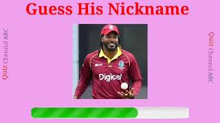 Famous Cricketers Who Have Best Nickname  Top 25 Cricketers Nickname  Part 1 [upl. by Kcirdahs]