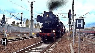 Steam Train Railroad engine Sound  Dampflok [upl. by Enrol]