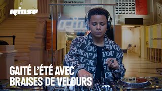 Gaité lété  Braises de Velours DJ set  Rinse France [upl. by Acirehs]