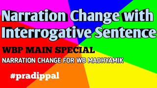 Interrogative Sentence এ Narration change  খুব সহজেই শিখুন narrationchange narration [upl. by Dygert904]