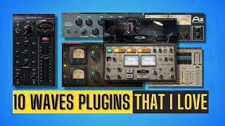 10 Waves Plugins That I loveVery Worth Having Them  Sound Demo [upl. by Hastings]