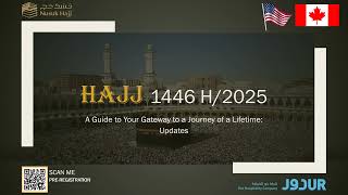 Hajj 2025  1446 H Updates  Registration opening on Nusuk [upl. by Wilkins]