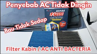 AC Mobil Langsung Dingin  Ganti Filter Kabin Ac Anti Bakteri [upl. by Ardnassac]