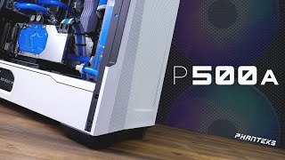 MAXIMUM Airflow  Phanteks P500A Timelapse Build [upl. by Kaylil]