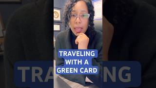 Can You Travel With a Green Card mcbeanlaw immigration greencard [upl. by Arrac]