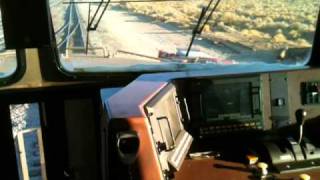 Abandoned Union Pacific locomotives with engines running [upl. by Ecirad]