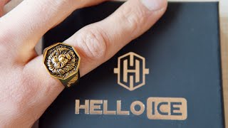 HelloICE Ring Review and on Finger [upl. by Saqaw]