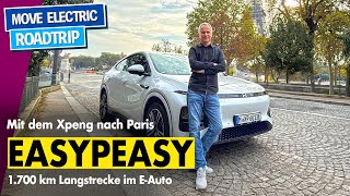 Mit dem Xpeng G6 nach Paris  1700 km Langstreckentest im EAuto [upl. by Leblanc]