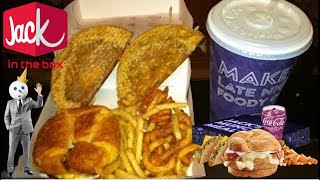 Jack In The Box Brunch Burger Munchie Meal Review  Halloween Food Review [upl. by Moffat]