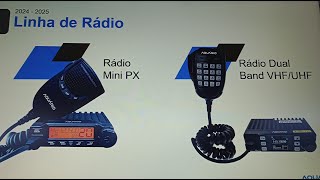 PRÉVIA DE LANÇAMENTOS AQUÁRIO PX HTs RADIO DUAL BAND FONTEWATTÍMETRO [upl. by Tito]