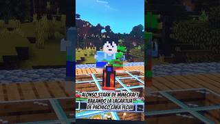 Alonso Stark bailando la lagartija de Pacheco Cara Floja alonsostark minecraft videojuegos [upl. by Adle22]