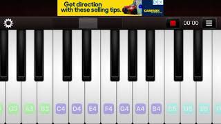 How to play synth wars on piano part 1 [upl. by Kirstyn]