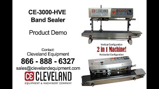 CE3000HVE Continuous Band Sealer [upl. by Romanas672]