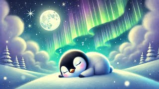 Aurora Dreams A Baby Penguins Peaceful Slumber [upl. by Imoian]