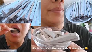 SLATE PENCIL EATING CHALLENGE 🤤🍜 [upl. by Lourie]