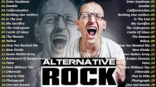 Top 100 Alternative Rock Songs of the 90s 2000s Linkin ParkColdplay Nirvana Green DayCreed05 [upl. by Walcott]