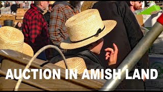 AUCTION in AMISH LANDBart Township Fire Co Building Supply Craft amp Book MUD SALE Lancaster [upl. by Azelea335]