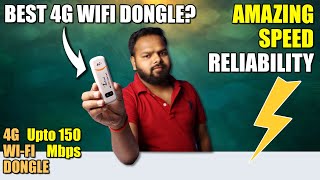 4G Wifi Dongle Review  Best 4G ModemDongleDatacard  4G Wifi Dongle For All Sim [upl. by Amadas]