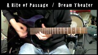 A Rite Of Passage  Dream Theater Guitar Solo Cover [upl. by Ninnahc]