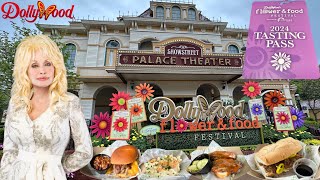 Dollywoods Flower amp Food NEW 2024 Tasting Pass Menu And Review  Pigeon Forge TN [upl. by Onaimad970]