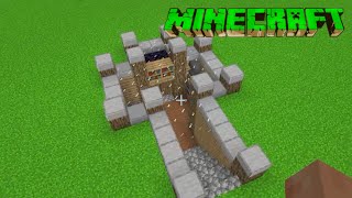 Minecraft Underground House 🏡 Minecraft Easy Underground House 🏡 [upl. by Hsilgne301]