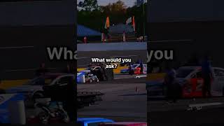 What questions would you ask me 👀coltoncollins motorsport automobile nascar [upl. by Neelyt640]