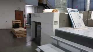 2008 Komori LS540C with 113 million impressions [upl. by Ycnaf]