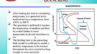 MEM Lecture No32TOPIC 604 Tempering Martempering amp Austempering [upl. by Bartram272]