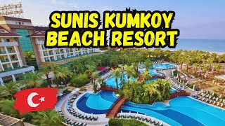 Sunis Kumkoy Beach Resort Hotel amp Spa  Hotel Tour 2024 Side Turkey [upl. by Cherian413]