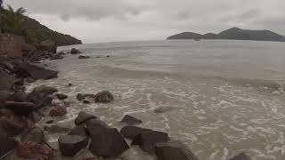 MAR ONDAS PRAIA DA ENSEADA UBATUBA 3 [upl. by Hound]