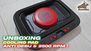 UNBOXING COOLING PAD KENCANG UNTUK LAPTOP GAMING  RAMEN [upl. by Eladnek]