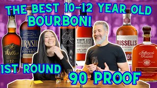 Best 10 Year Old Bourbon Round 1 90 proof bourbonreview bestbourbon [upl. by Swann]