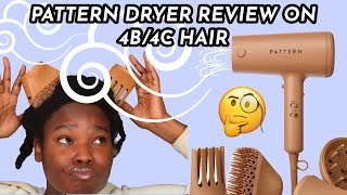 Is The PATTERN Blow Dryer Still Worth the Hype  Unboxing amp Review 4BC Hair [upl. by Elfrida]