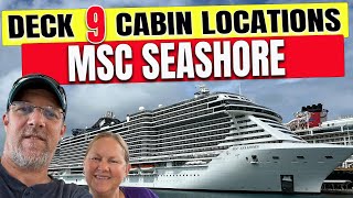 Discover the New MSC Seashore Cabin Deck 9  Tall Mans Cruise Adventures [upl. by Citarella]