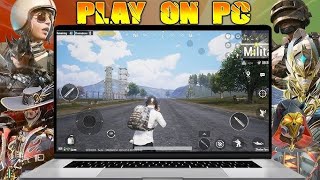 PLAY BGMI ON PC  90 FPS SMOOTH  GAMEPLAY WOW MODE [upl. by Bobine]