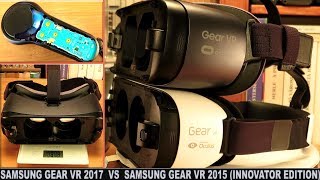 Samsung Gear VR 2017 Note 8 compatible VS Samsung Gear VR 2015 Innovator Edition [upl. by Suixela]