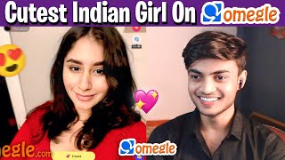 CUTE INDIAN GIRL IMPRESSED ON OMEGLE 😍💖  Indian Boy On Omegle  Ayuxiety [upl. by Anoif]