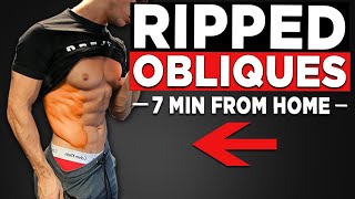 7min VCut Abs Workout For Legendary Obliques [upl. by Lyndsey945]