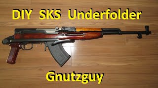 DIY SKS Underfolder How to HackampMod Part 22  For more on SKS see description [upl. by Erbe]